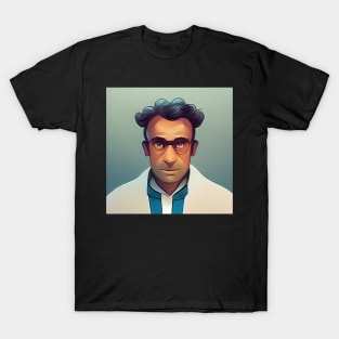 Male scientist | Comics Style T-Shirt